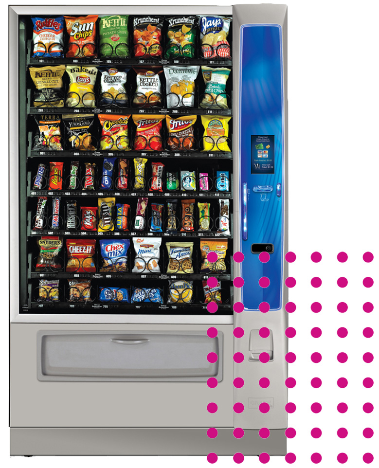 San Jose Silicon Valley snack vending machines
